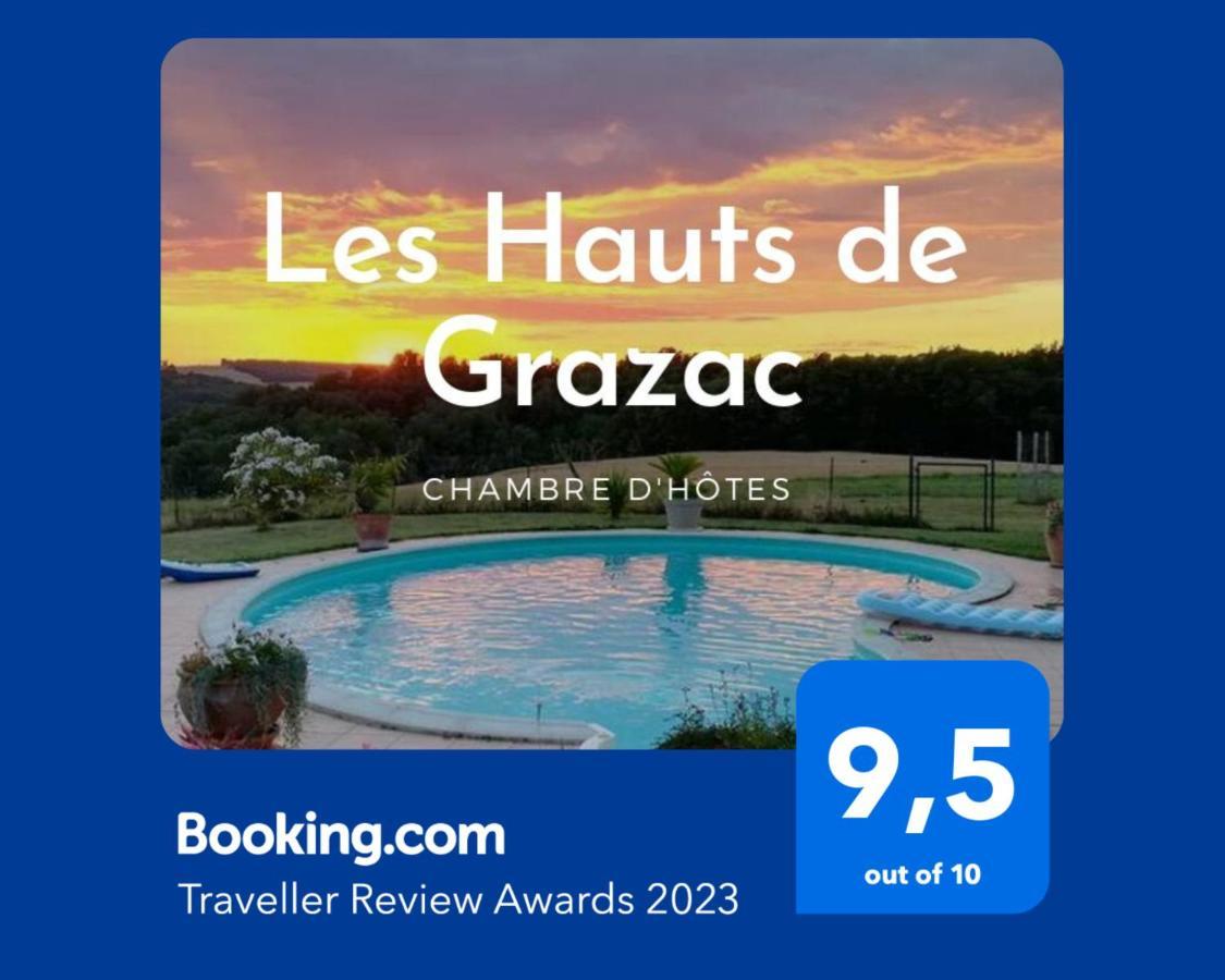 Les Hauts De Grazac, Chambres Et Tables D'Hotes Grazac  Екстериор снимка